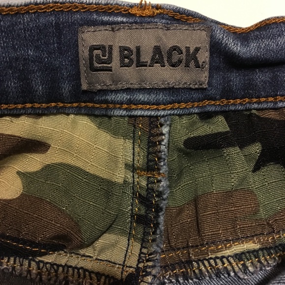 CJ Black Jeans Super Skinny Flex Blue Acid Wash - Picture 8 of 8